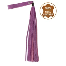 Флоггер из натуральной кожи Flirty Soft Leather - Violet, BM-00024: Производитель Flirty