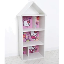 Деревянный домик-полка Bambi H 2020-20-1 Hello Kitty Белый: Производитель Bambi