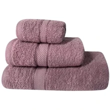 Рушник Soho Simple Lilac бавовна 100% 50x90 см (6972949): Тип махровое полотенце