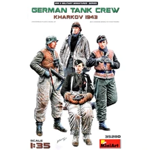 Набор фигурок Miniart Немецкий танковый экипаж. Харьков 1943 (MA35280): Производитель MiniArt