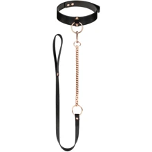 Ошейник с поводком Rosy Gold Collar with Leash Black: Производитель Rosy Gold