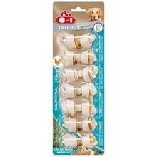 Лакомство 8in1 кость для чистки зубов с куриным мясом 7 шт. XS/7 см (4048422102595): undefined undefined