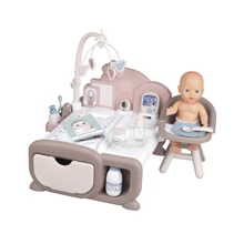 Игровой центр Smoby Toys Baby Nurse Детская комната со звуковыми эффектами, с пупсом и аксессуарами (220375): Производитель Smoby