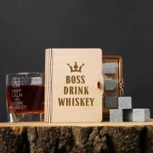 Камни для виски BeriDari "Boss Drink Whiskey" 6 штук в подарочной коробке: Производитель BeriDari