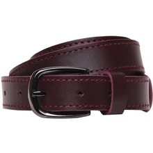 Жіночий ремінь Borsa Leather бордовий (br100vgenw24): Стать жіночий