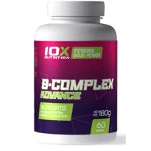 10XNutrition B-Complex Advance B-комплекс 60 таблеток: Форма випуску Таблетки