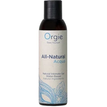 Лубрикант на водной основе Orgie All Natural Acqua, 150 мл, нелипкий, гладкий, натуральный состав: Для кого Унисекс
