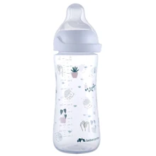 Бутылочка для кормления Bebe Confort Emotion Physio 360 мл белая Urban Garden (3102209160): Материал пластик