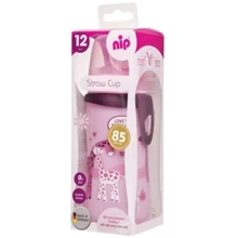 Поильник Nip Straw Cup с соломинкой PET-Box 330 мл (35068): Производитель NIP