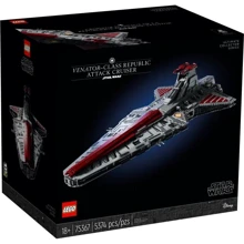 Конструктор LEGO Venator-Class Republic Attack Cruiser Ударный крейсер типа Венатор (75367): Количество деталей, шт. 5374