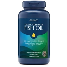 GNC Triple Strength Fish Oil Риб'ячий жир 120 капсул: Тип Омега 3