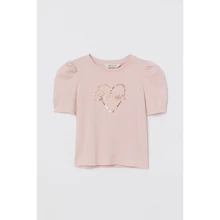 Футболка H & M 812-8114191 146-152 см світло-рожева: Тип футболки