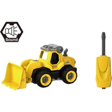 Конструктор Diy Spatial Creativity - Бульдозер LM8013-SZ-1 (CJ-1365041): Производитель DIY Spatial Creativity