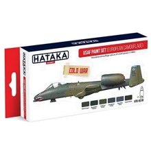 Набір фарб Hataka Hobby ВПС США ("Європейський" камуфляж), 6 шт.: Виробник Hataka Hobby