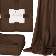 Плед Springos Luxurious Blanket 200x220 см коричневый (HA7208): Производитель Springos