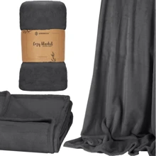 Плед Springos Extra Soft 150x200 см серый (HA7181): Производитель Springos