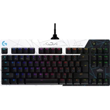 Клавіатура Logitech G Pro GX K/DA Brown Tactile Switch Black-White (920-010077): Підключення проводное