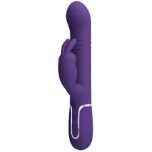 Вибратор с ротацией и толчками LYBAILE Pretty Love Coale Dark Purple (BW-500013-2): Для кого Для женщин