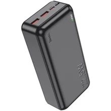 Внешний аккумулятор Hoco Power Bank 30000mAh J101B Astute 22.5W Black: Количество USB 3