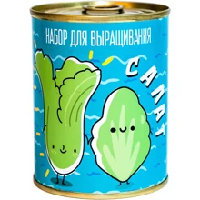 Набір для вирощування Консерва-рослина PAPAdesign "Салат": Виробник PAPAdesign