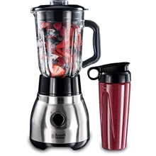 Блендер Russell Hobbs 23821-56 Steel Jug & Personal: Мощность, Вт 600
