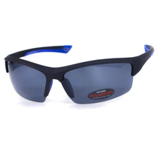 Спортивные очки Очки поляризационные BluWater Daytona-1 Polarized (gray) серые в черно-синей оправе (4ДЕЙТ1-Г20П): Назначение Для туризма и активного отдыха, Для водных видов спорта, Велосипедные