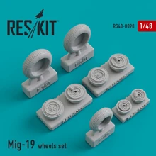 Набор ResKit Смоляные колеса для самолета МиГ-19 (RS48-0098): Производитель RESKIT