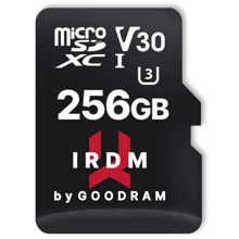 Карта пам'яті GOODRAM 256GB microSDXC class 10 UHS-I / U3 IRDM (IR-M3AA-2560R12): Тип карти MicroSDXC