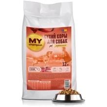 Повнораціонний сухий корм для собак My Champion з ягнятком 12 кг (180,032): Тип Сухой корм
