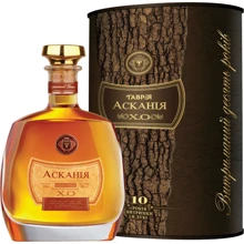Колекційний коньяк ASKANIA 10 років, в тубусі, 0.7л 40% (DDSHKA208): Об'єм, л 0.7