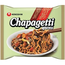 Лапша быстрого приготовления Nongshim Чачжан Chapaghetti со сладким черным соевым соусом 140 г (8801043157728): Технология Сублимация + Сушка