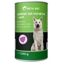 Влажный корм Beta Pet с печенкой 1240 г (3800501186008): Тип Влажный корм