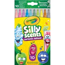 Набір фломастерів CRAYOLA Silly Scents Washable Тонка лінія з ароматом 10 шт (256340.024): Тип Смываемые