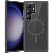 Чохол для телефона Benks MagClap Frame Crystal Case Grey для Samsung S928 Galaxy S24 Ultra: Сумісність Samsung S928 Galaxy S24 Ultra