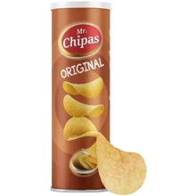 Чипсы Mr. Chipas Original с солью 160 г (6917554960343): Вес нетто 160 г