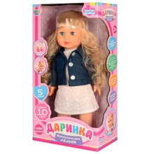 Кукла Limo Toy Даринка 41см, ходит, поет (укр) (M 3882-1): Возраст от 3 лет