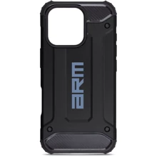 Чехол для iPhone ArmorStandart Panzer Black for iPhone 16 Pro (ARM79546): Цвет черный