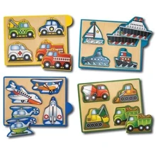 Melissa & Doug Машинки-набір з 4 пазлів (MD4791): Виробник Melissa&Doug