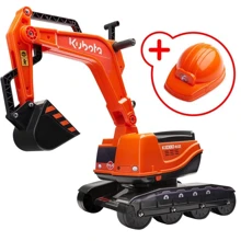 Экскаватор Falk Kubota 122 со шлемом оранжевый (122): Вид трактор