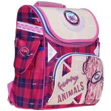 Ранец CLASS 9920 Funny Animals, 34x27x14см: Возрастная группа от 6 до 10 лет