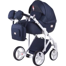 Коляска 2 в 1 Adamex Luciano jeans Q5 темно-синий (622853): Тип коляски универсальная коляска (2-в-1)