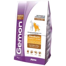 Сухий корм для собак Gemon Medium Puppy & Junior курка з рисом 3 кг (8009470386197): Тип Сухий корм