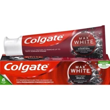 Colgate Max White Activated Charcoal зубная паста 75ml: Назначение Очищение, Отбеливание