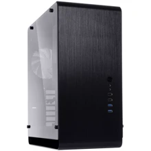 Корпус QUBE Hawk Black (QBX4A_WBNU3): Форм-фактор материнської плати ATX/MicroATX/Mini-ITX