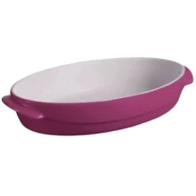 Жаропрочное стекло Форма Pyrex WAVE FUKSIA C304B07 овал. (34x23см): undefined undefined