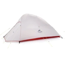 Палатка Naturehike Cloud Up 2 Updated NH17T001-T 20D серо-красная (6927595730560): Назначение для кемпинга