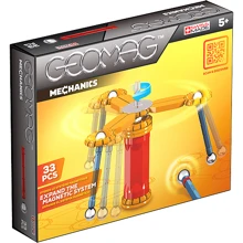 Geomag Mechanics 33 детали | Магнитный конструктор Геомаг: Количество деталей, шт. 33