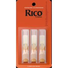 Трости для сопрано саксофона D'ADDARIO Rico Soprano Sax #1.5 3 Pack: Производитель RICO
