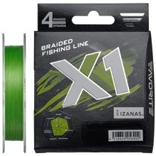 Шнур Favorite X1 PE 4x 150m (l.green) #0.3/0.090mm 6lb/2.9kg (1693.11.39): Тип Шнур