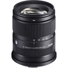 Об'єктив для фотоапарата Sigma AF 18-50mm f/2.8 DC DN C (Canon RF): Тип об'єктива Широкоугольный